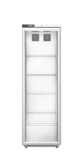 Foster XR415G: 410L Glass Door Cabinet Refrigerator (33-276) Left Hinge - JD Catering Equipment Solutions Ltd