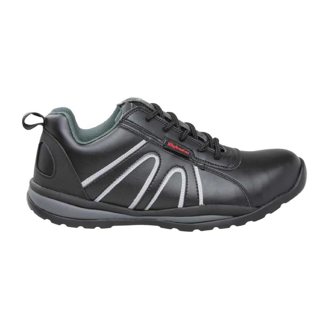 Slipbuster Slimline Safety Trainers Black 43 | A708-43