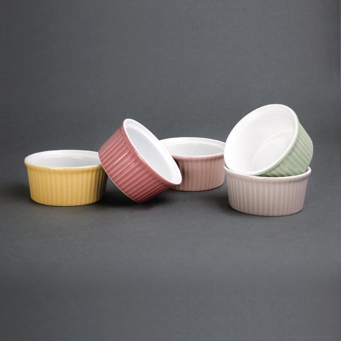 DC809 Olympia Pastel Ramekin Green 145ml (Pack of 12)