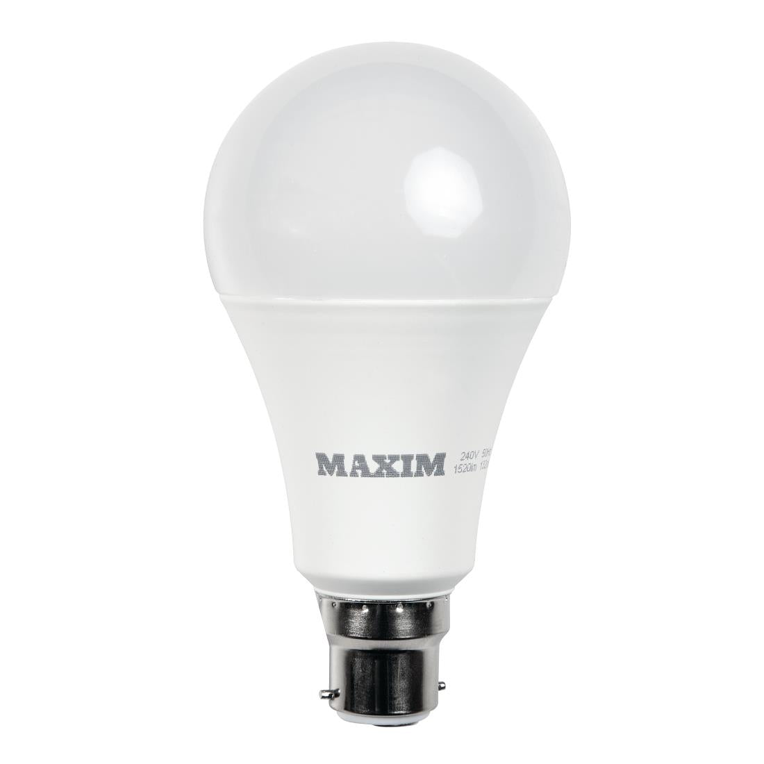 HC649 Status Maxim LED GLS Bayonet Cap Warm White 6W (Pack of 10)