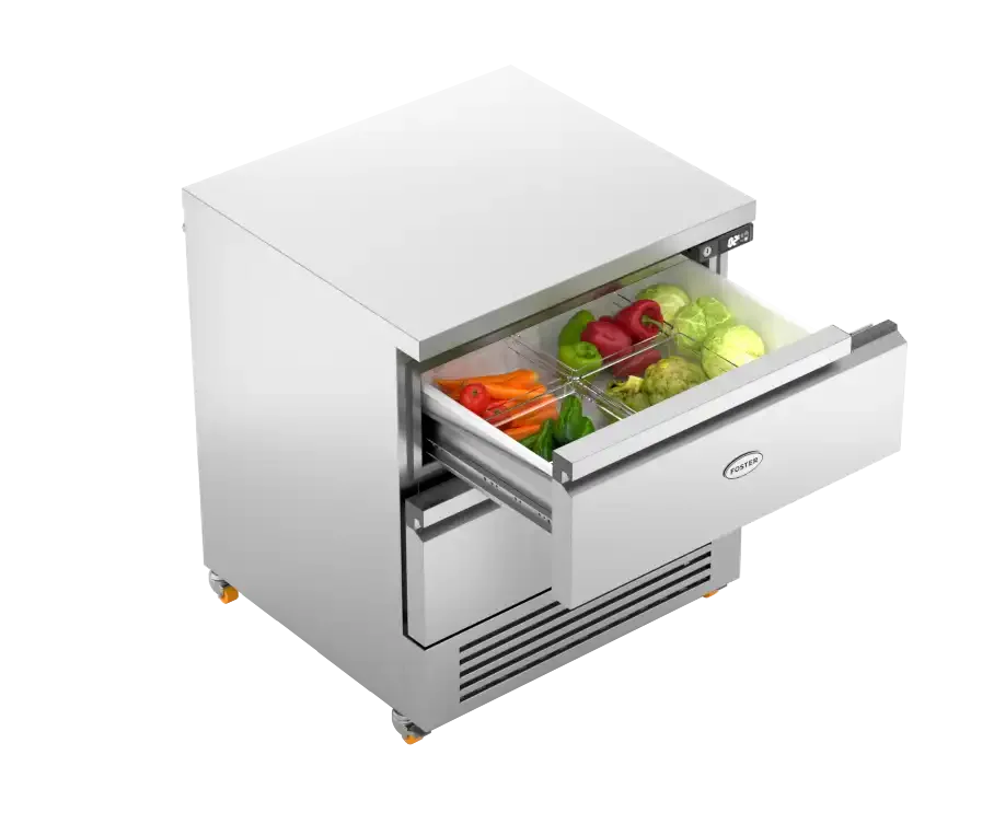 Foster FlexDrawer Counter with 2 Drawers FFC4-2 35-205 - JD Catering Equipment Solutions Ltd