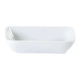 Pack Size 6 - Porcelite Rect. Serving Dish 16x12cm/6.5"x5" 34cl/12oz - 351616 - JD Catering Equipments Ltd