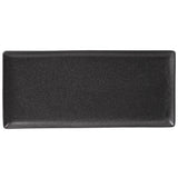 Seasons Graphite Rectangular Platter 35x15.5cm/13.75"x6" 358836GR Pack Size 6 - JD Catering Equipment Solutions Ltd