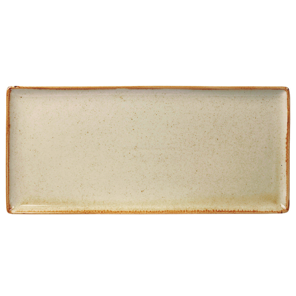 Seasons Wheat Rectangular Platter 35x15.5cm/13.75"x6" 358836WH Pack Size  6