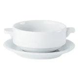 Pack Size 6 - Porcelite Lugged Soup Cup 28cl/10oz - 360211 - JD Catering Equipments Ltd