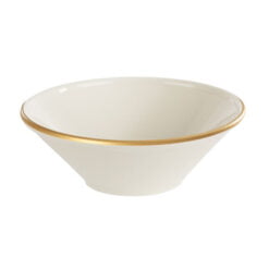 Pack Size 6 - Porland Academy Line Gold Band Bowl 18cm - 365818GB