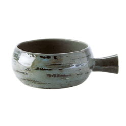 Pack Size 6 - Rustico Stoneware  Vintage Handled Bowl 16 cm/6.3" - 368614VI