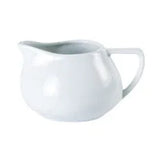 Pack Size 6 - Porcelite Contemporary Style Milk Jug 14cl/5oz - 374913 - JD Catering Equipments Ltd