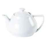 Pack Size 6 - Porcelite Contemporary Style Tea Pot 40cl/14oz - 394945 - JD Catering Equipments Ltd