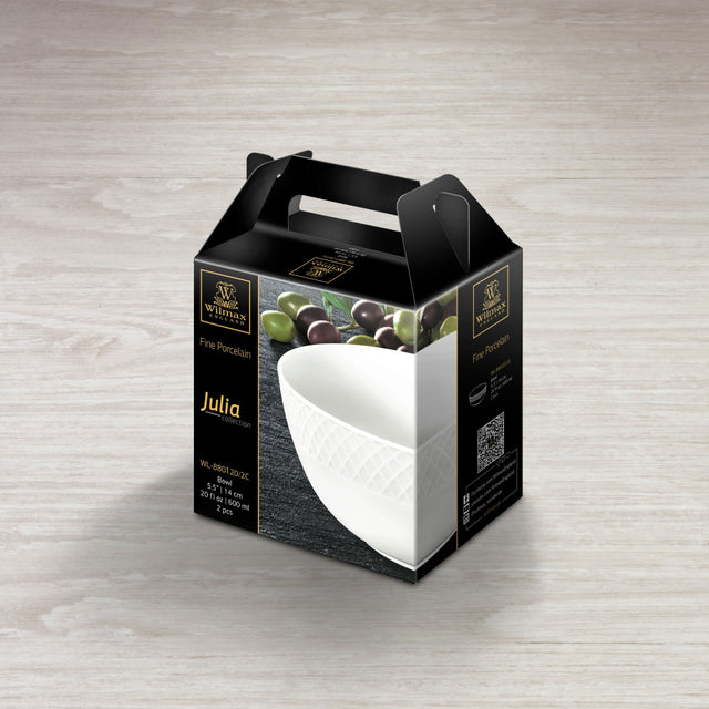 Wilmax Bowl 14cm 600ml – Pack of 2 by Wilmax