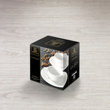 Wilmax Coffee Cup & Saucer 100ml – Pack of 6 by Wilmax – image 3