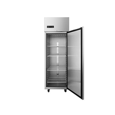Atosa JBF40RS Slimline Upright Single Door Fridge with stainless steel internal moulded liner