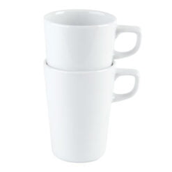 Pack Size 6 - Porcelite Conical Stacking Mug 34cl/12oz - 422134