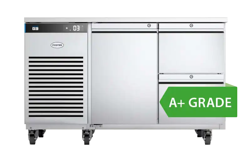 Foster EP1/2H: 280 Ltr Counter Refrigerator 43-140 Half drawers