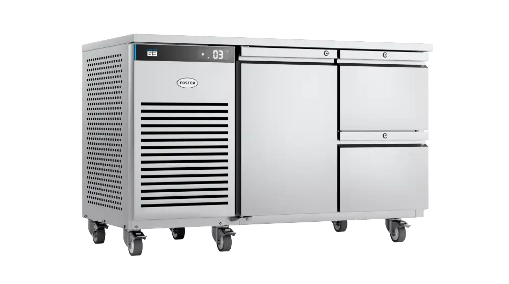 Foster EP1/2H: 280 Ltr Counter Refrigerator 43-140 Half drawers