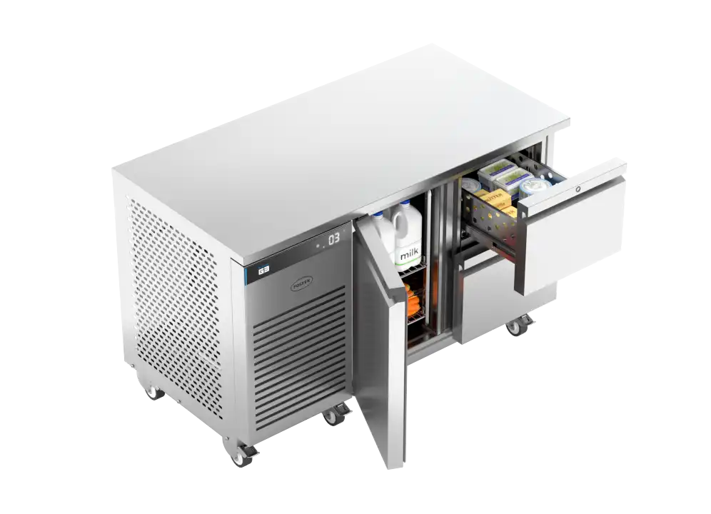 Foster EP1/2H: 280 Ltr Counter Refrigerator 43-140 Half drawers