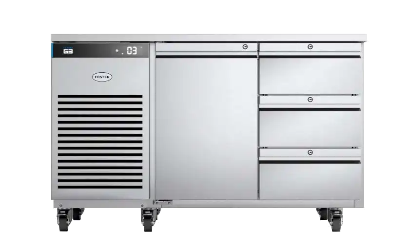 Foster EcoPro G3 EP1/2H: 280 Ltr Counter Refrigerator with drawers 43-150