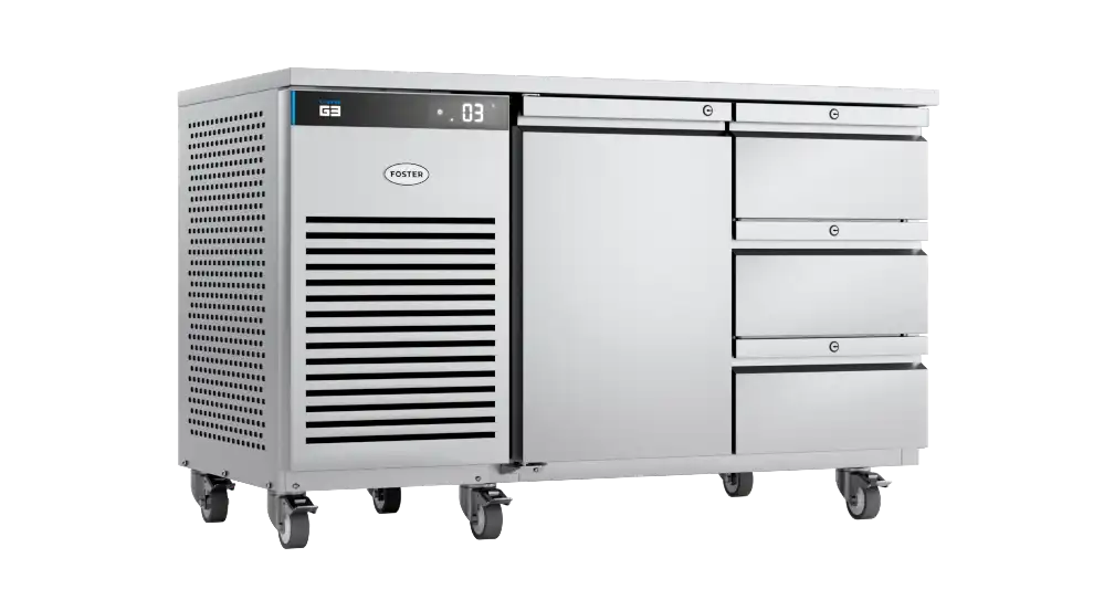 Foster EcoPro G3 EP1/2H: 280 Ltr Counter Refrigerator with drawers 43-150