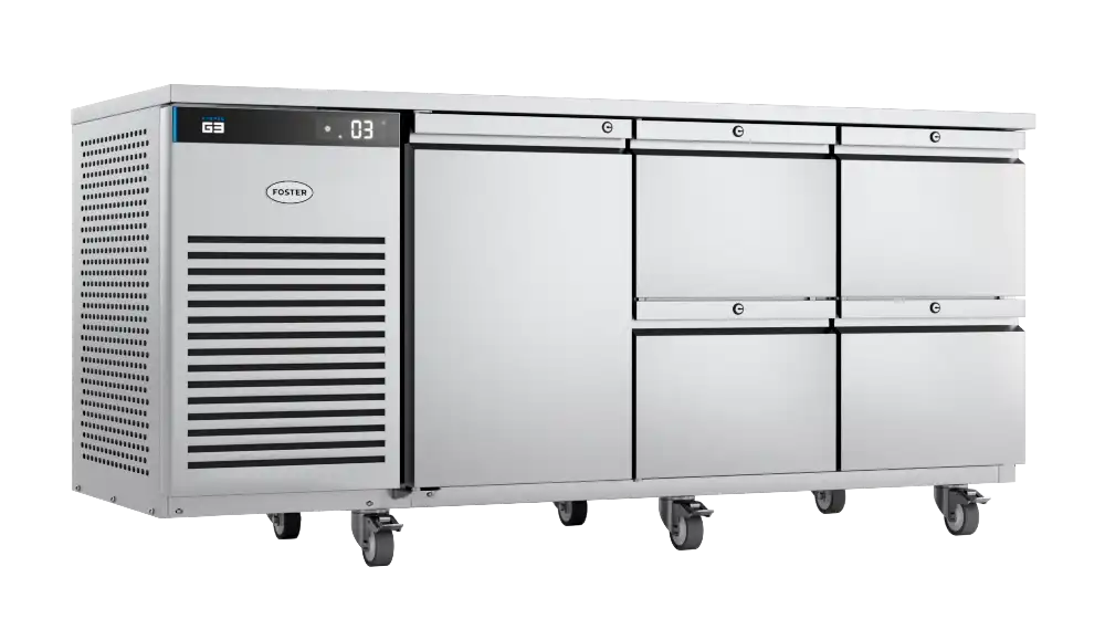 Foster EP1/3H: 435 Ltr Counter Refrigerator 43-216 Drawers