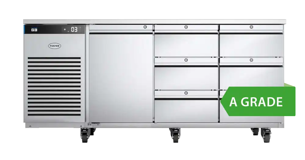 Foster EP1/3H: 435 Ltr Counter Refrigerator 43-228 Drawers