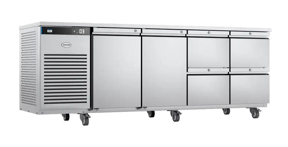 Foster EP1/4H: 435 Ltr Counter Refrigerator 43-310 Drawers