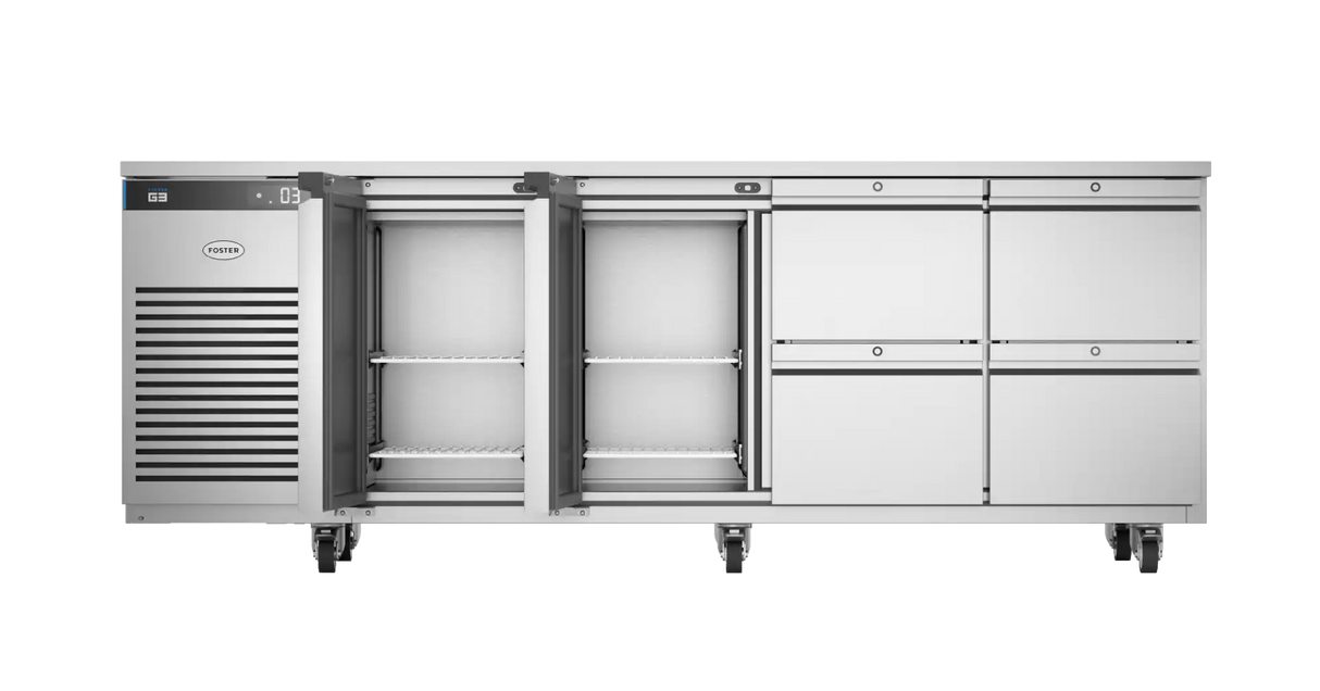 Foster EP1/4H: 435 Ltr Counter Refrigerator 43-310 Drawers