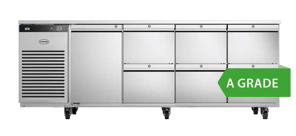 Foster EP1/4H: 435 Ltr Counter Refrigerator 43-314 Drawers