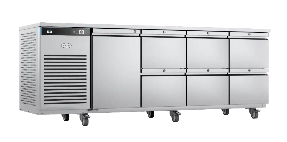 Foster EP1/4H: 435 Ltr Counter Refrigerator 43-314 Drawers