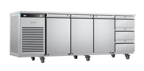 Foster EP1/4H: 435 Ltr Counter Refrigerator 43-322 3xdrawers