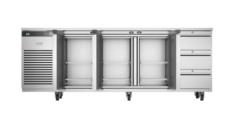 Foster EP1/4H: 435 Ltr Counter Refrigerator 43-322 3xdrawers