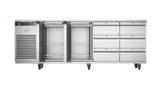 Foster EP1/4H: 435 Ltr Counter Refrigerator 43-326 6xdrawers