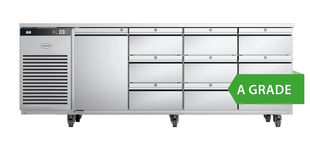 Foster EP1/4H: 435 Ltr Counter Refrigerator 43-330 9xdrawers