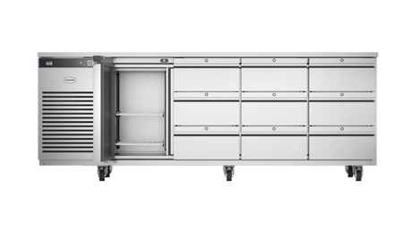 Foster EP1/4H: 435 Ltr Counter Refrigerator 43-330 9xdrawers