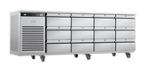 Foster EP1/4H: 435 Ltr Counter Refrigerator 43-334 12xDrawers