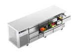 Foster EP1/4H: 435 Ltr Counter Refrigerator 43-334 12xDrawers