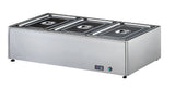 Sammic Tabletop bain marie BMS-311 - 3 x GN 1/1 - 1050 x 580 x 300 mm - 230/50-60/1