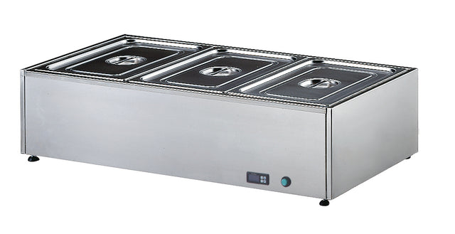 Sammic Tabletop bain marie BMS-311 - 3 x GN 1/1 - 1050 x 580 x 300 mm - 230/50-60/1