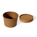 FP-SOUP12K 12oz Soup Pot - Kraft (500 per ctn) - No Lid