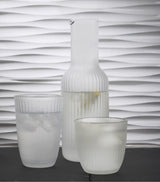G220715 White Frosted Decanter 800ml / 28 oz (Pack of 6)