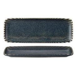 Pack Size 6 - Fusion by Academy Flint Rect Platter 30 x 11cm 12 x 4" - 57151630 - JD Catering Equipments Ltd