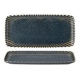 Pack Size 6 - Fusion by Academy Flint Rect Platter 34 x 16cm 13 x 6" - 57151635 - JD Catering Equipments Ltd