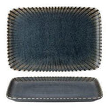 Pack Size 6 - Fusion by Academy Flint Rect Platter 33 x 23cm 13 x 9" - 57151637 - JD Catering Equipments Ltd