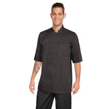 Chefs Works Montreal Unisex Chef Jacket Black XS