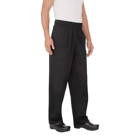 A029-XXL Chef Works Essential Baggy Trousers Black 2XL