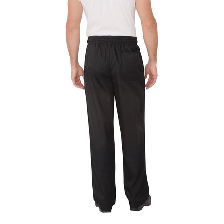 A029-XS Chef Works Essential Baggy Trousers Black XS