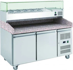 CHEFSRANGE PP2+ - 2 DOOR PIZZA PREP COUNTER - JD Catering Equipment Solutions Ltd