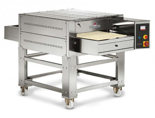 HP659 Italforni TSA Tunnel Electric Stone Deck Conveyor Oven 17.5" + Stand