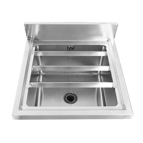 Connecta Stainless Steel Mop Sink Unit HEG582