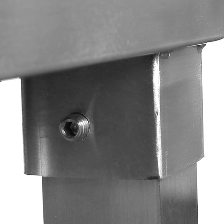 Connecta Stainless Steel Mop Sink Unit HEG582