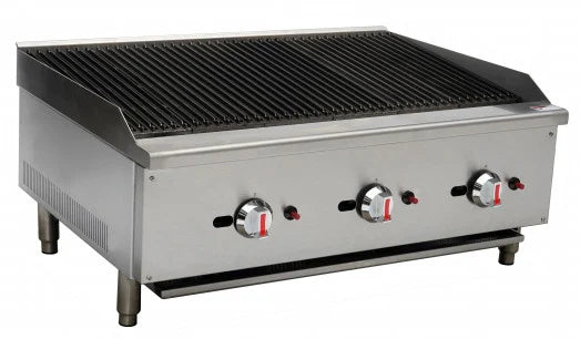 CHEFSRANGE ECB36S - 36" GAS RADIANT CHARGRILL